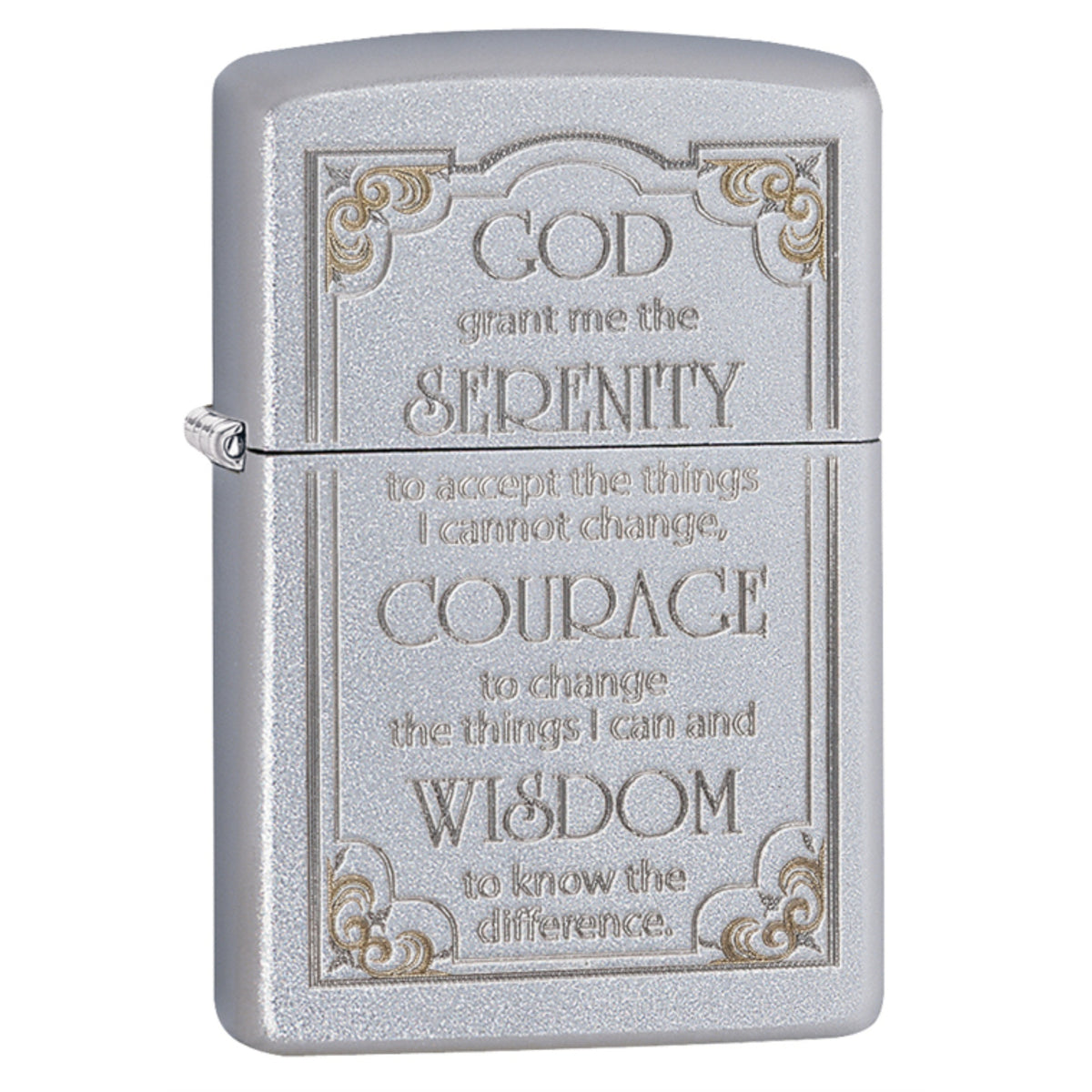 28458 - Zippo Serenity Satin Chrome