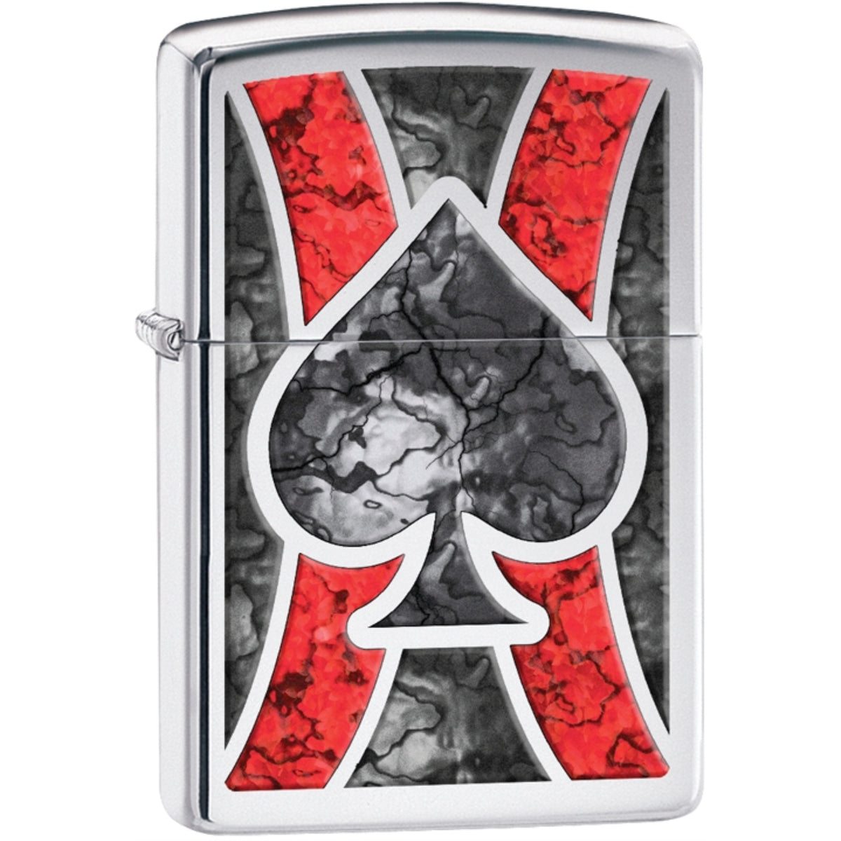28952 - Zippo Choice Spade Fusion High Polish Chrome