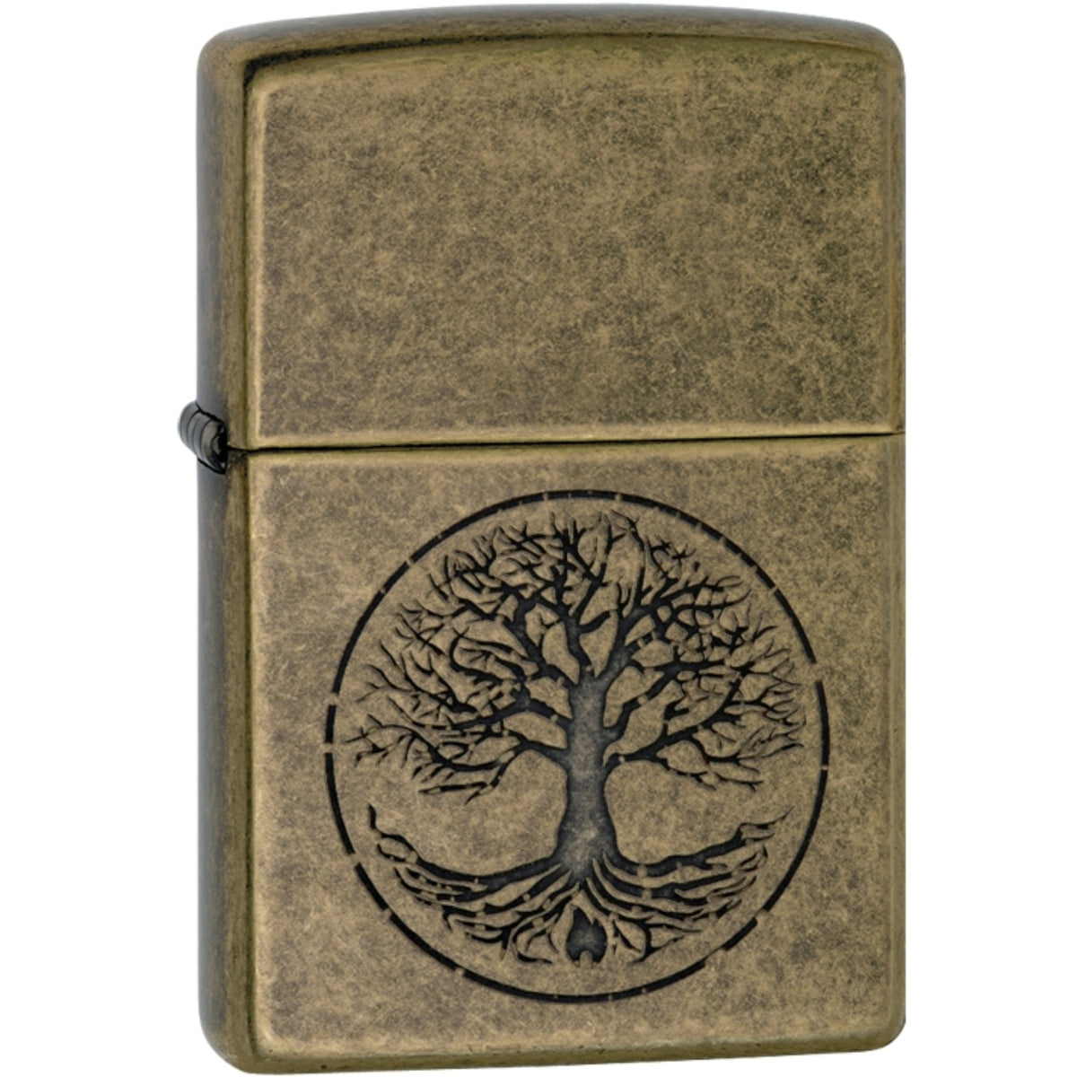 29149 - Zippo Tree Of Life, Antique Brass, Luster
