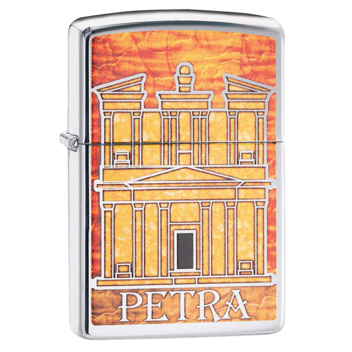 Zippo Petra High Polish Chrome