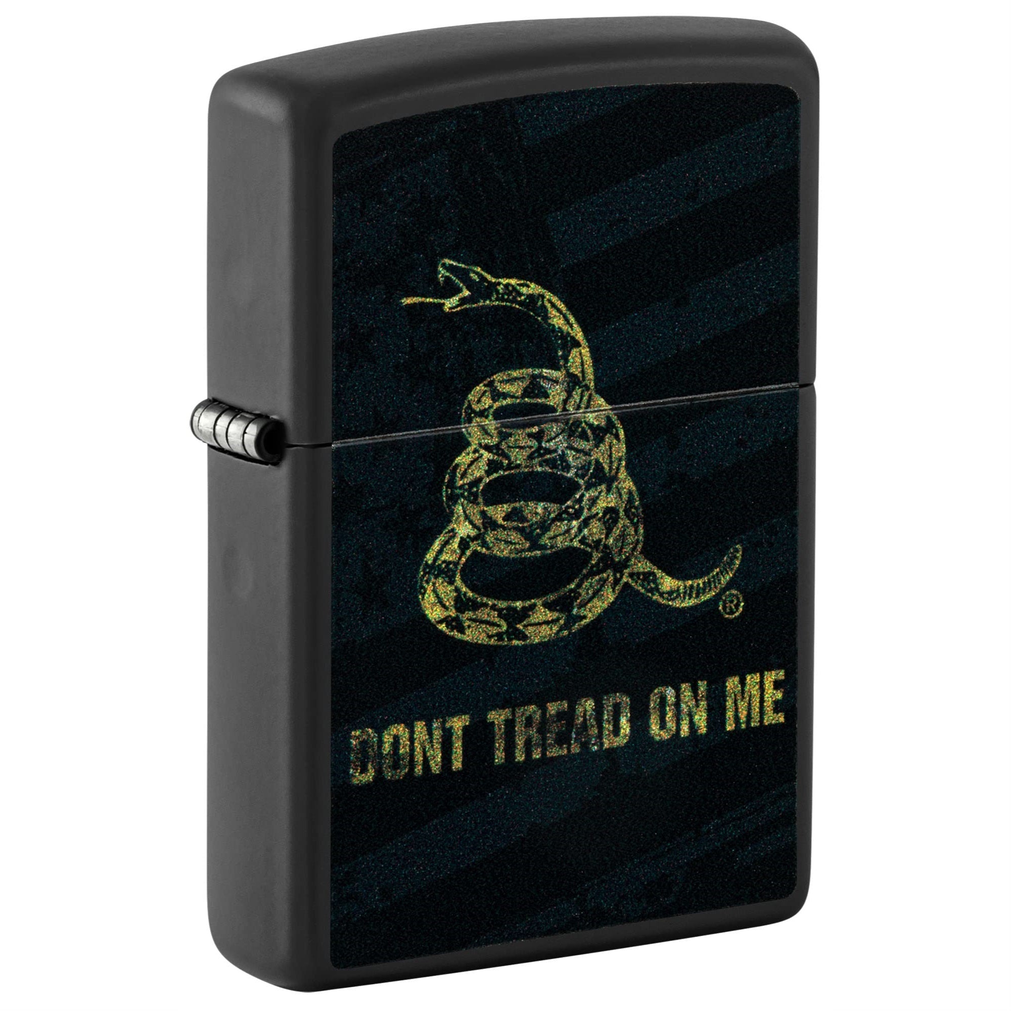 2024 Zippo Dont Tread On Me, Black Matte, Map: $ 29.71