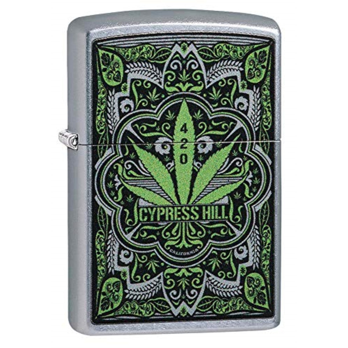 2024 Zippo Cypress Hill Leaf, Street Chrome