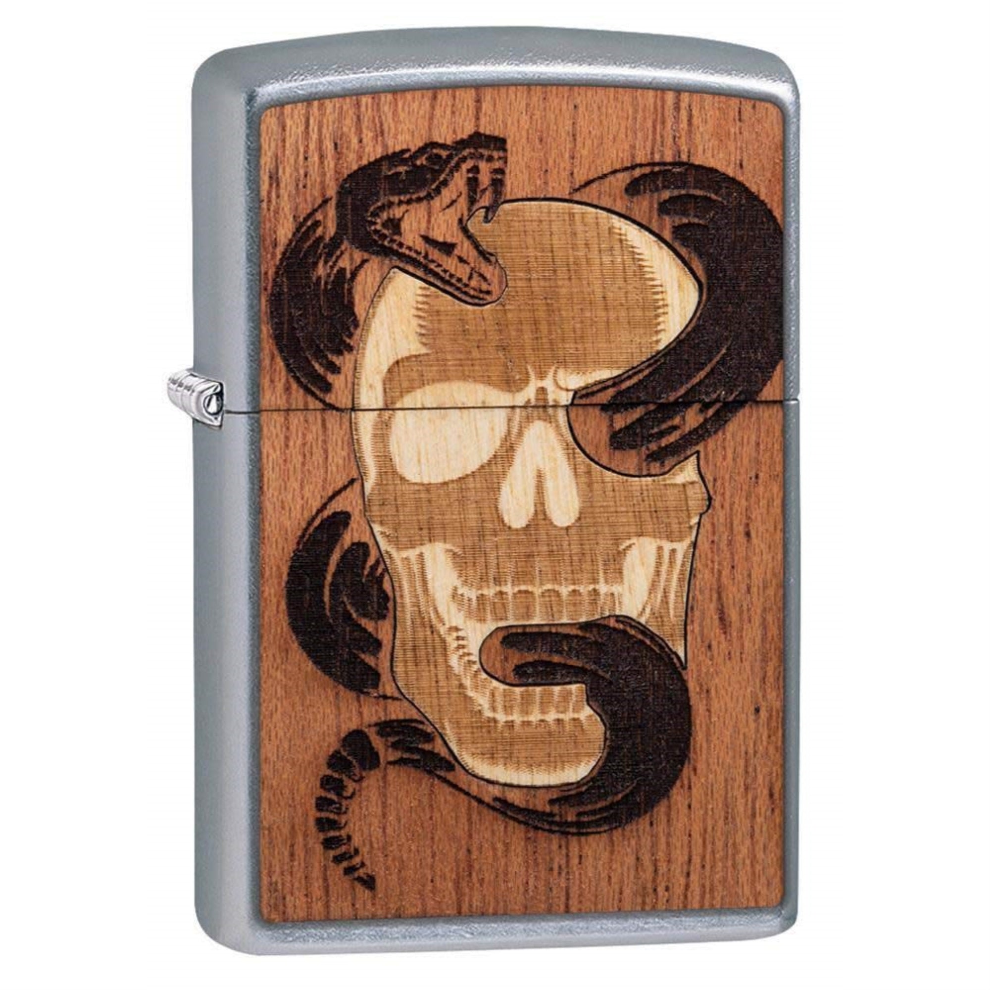 Zippo 207 Woodchuck Skull & Snake