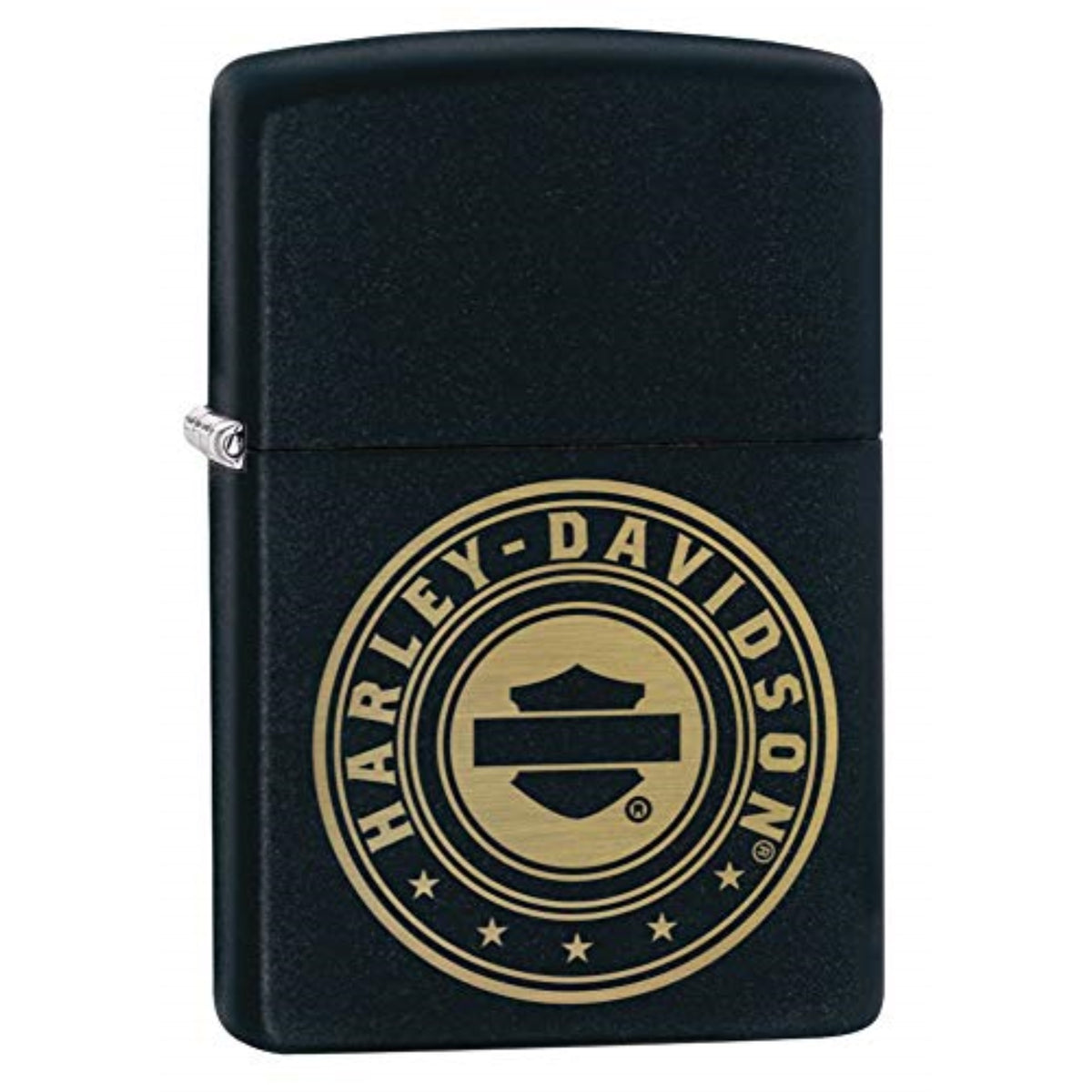 2023 Zippo Black Matte Harley Davidson
