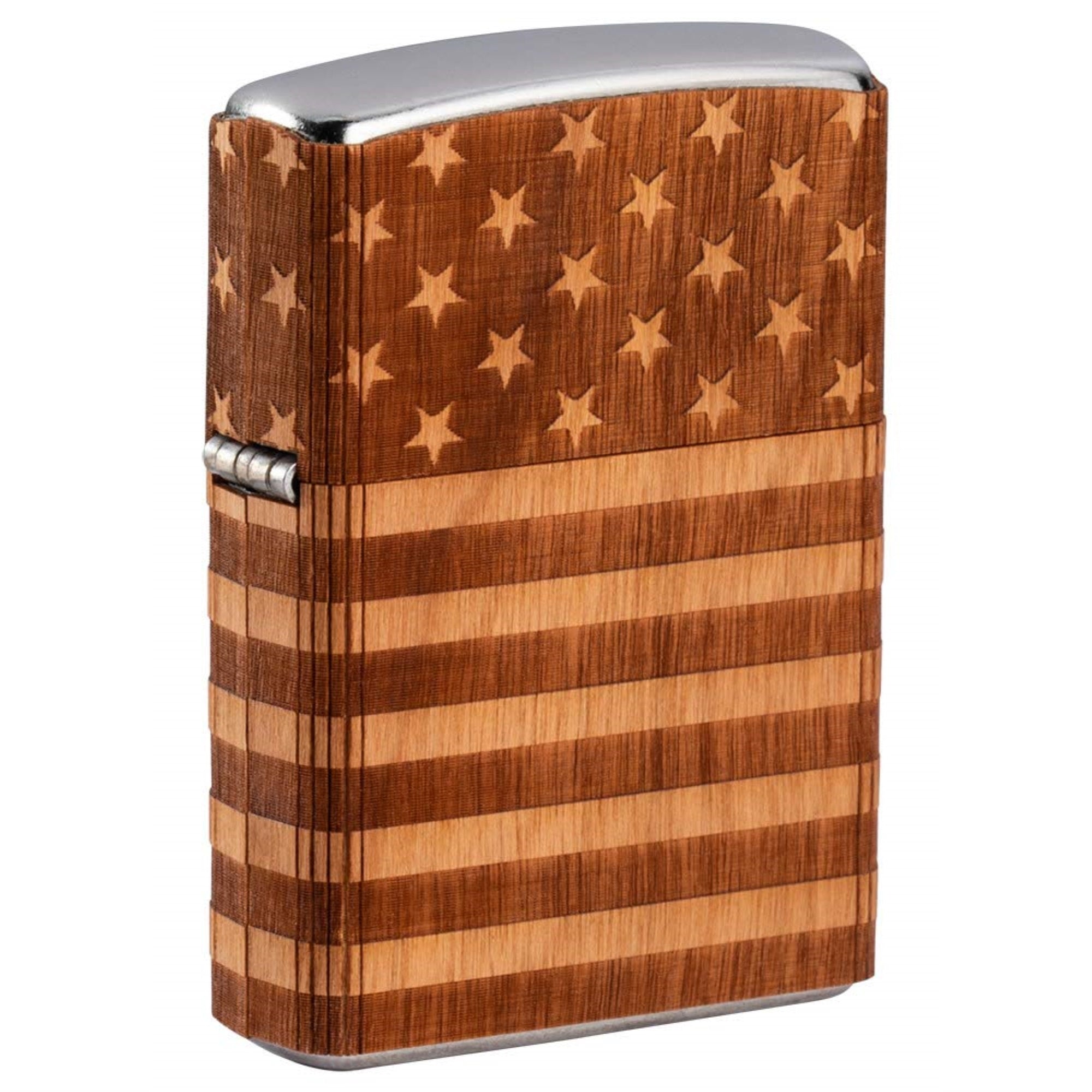 2023 Zippo Woodchuck Usa Flag 360
