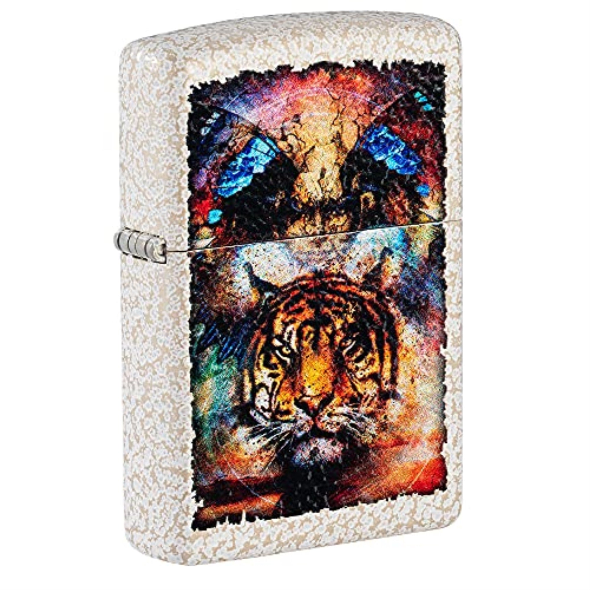 2022 Zippo Tiger Design, Mercury Glass, Map: $25.46