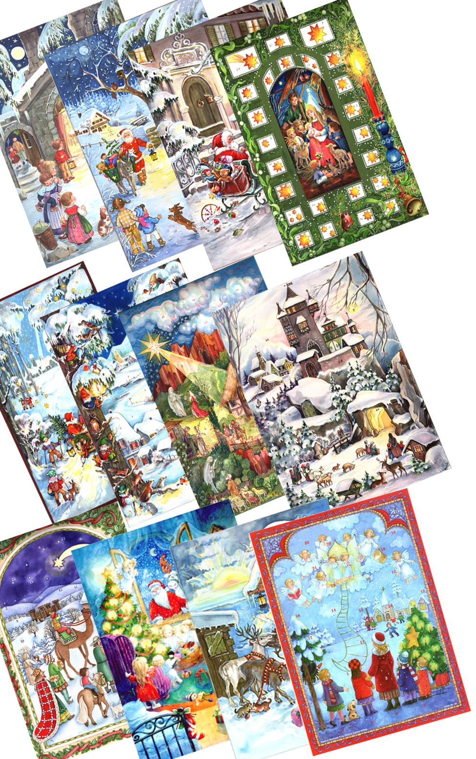 ADVENT- SMALL ASSORTED PK12