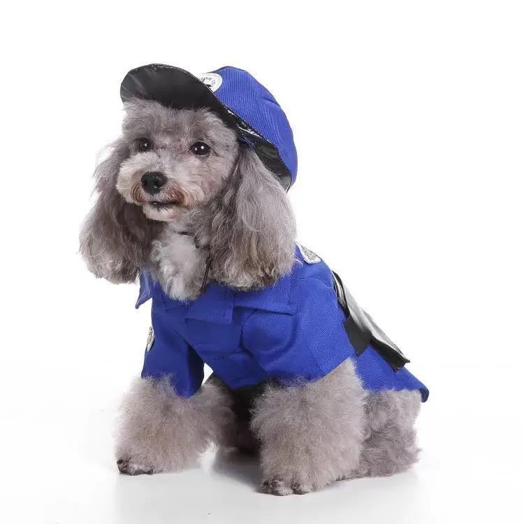 Pet Life 'Pawlice Pawtrol' Police Pet Dog Costume Uniform(D0102Haxp0W.)