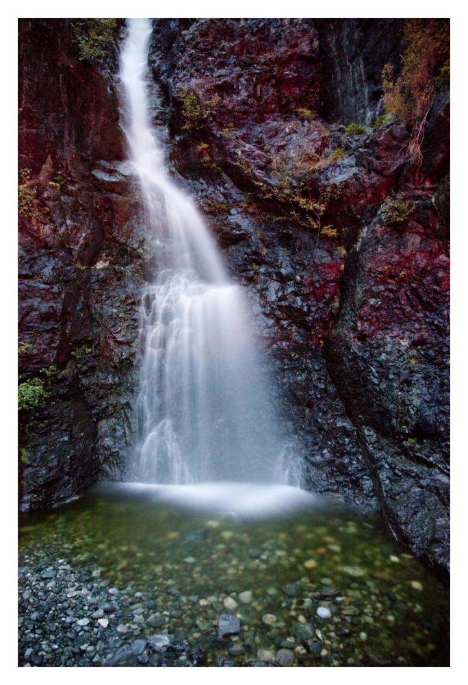 Waterfall In Creek Along Gold River Highway, Vancouver Island, Canada-Paper Art-14X20