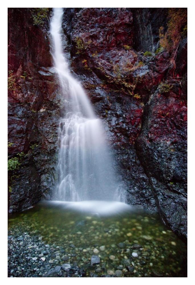 Waterfall In Creek Along Gold River Highway, Vancouver Island, Canada-Paper Art-26X38