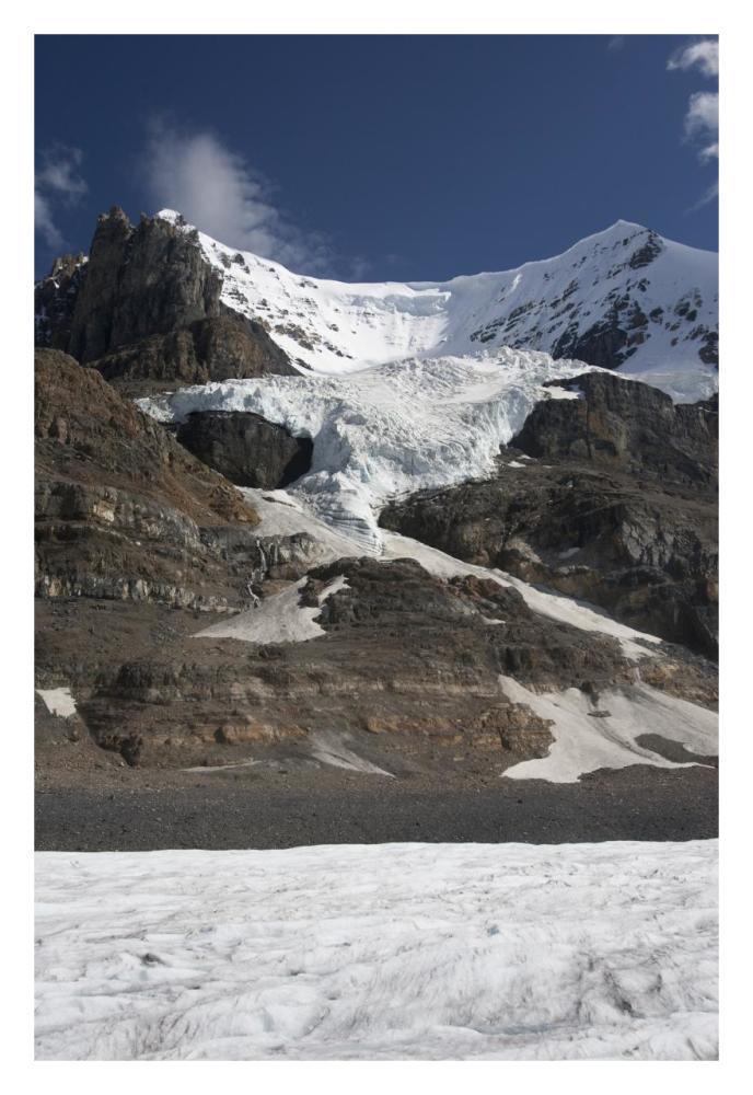 Mount Andromeda And Athabasca Glacier Showing Cirque, Jasper National Park, Alberta, Canada-Paper Art-22X32