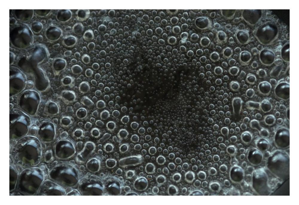 Water Boiling In Pan-Paper Art-32X22