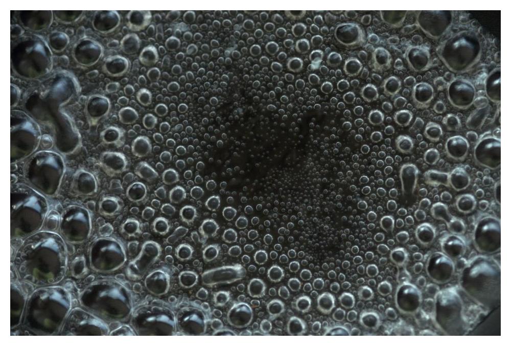 Water Boiling In Pan-Paper Art-50X34