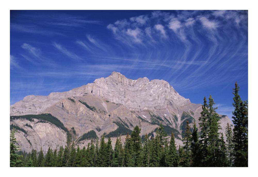 Mount Norquay, Banff National Park, Canada-Paper Art-26X18