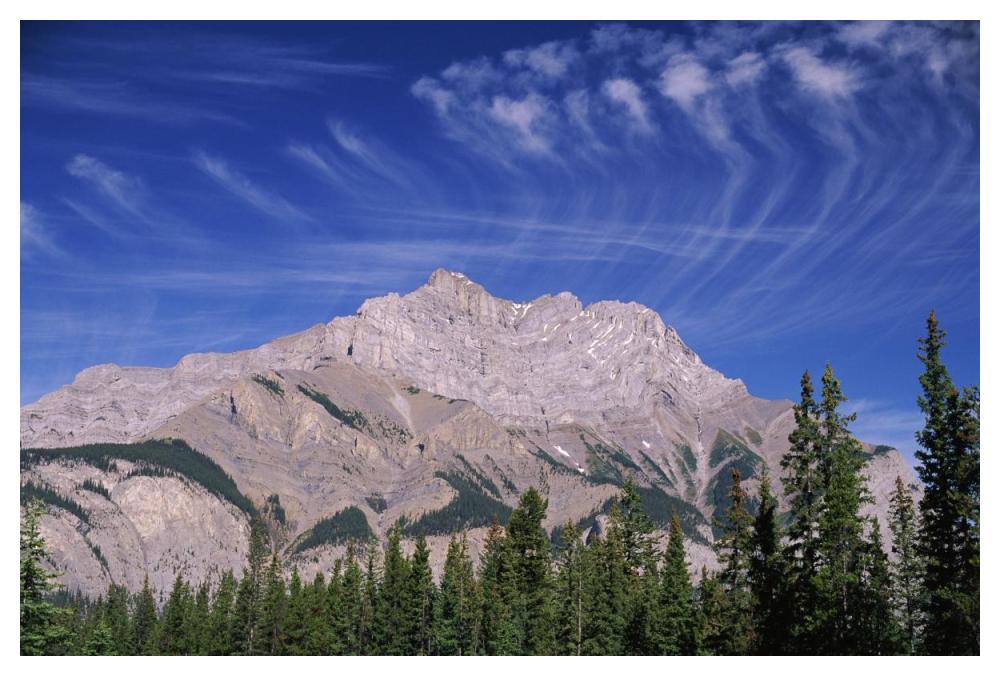 Mount Norquay, Banff National Park, Canada-Paper Art-50X34
