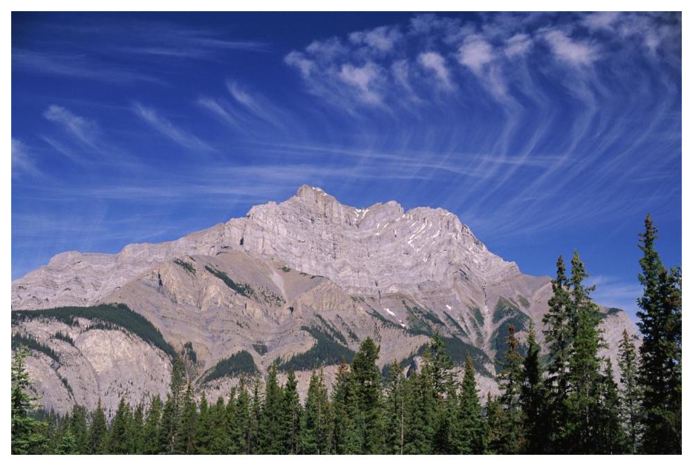 Mount Norquay, Banff National Park, Canada-Paper Art-62X42