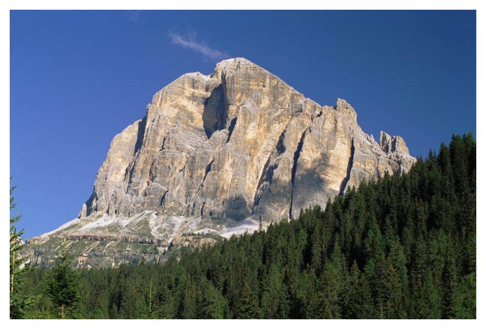 Tofana Di Rozes, View Of Cliff Face, Italian Dolomites, Italy-Paper Art-50X34