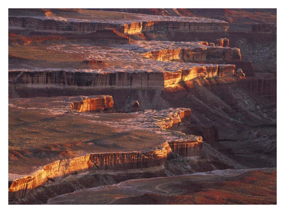 View From Grandview Point Over Monument Basin, Island In The Sky, Canyonlands National Park, Utah-Paper Art-18X14