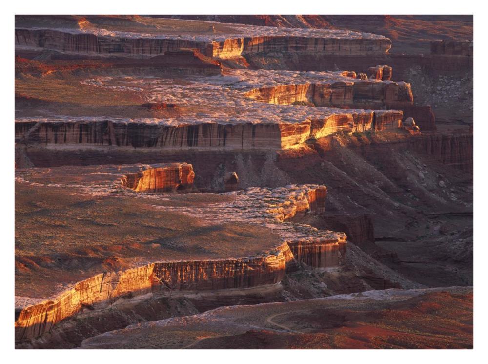 View From Grandview Point Over Monument Basin, Island In The Sky, Canyonlands National Park, Utah-Paper Art-34X26