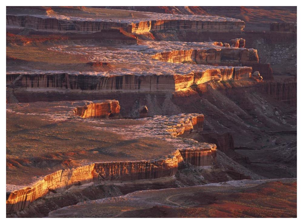 View From Grandview Point Over Monument Basin, Island In The Sky, Canyonlands National Park, Utah-Paper Art-50X38