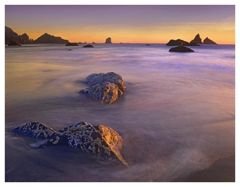 Coastline, Lone Beach, Oregon-Paper Art-50X38