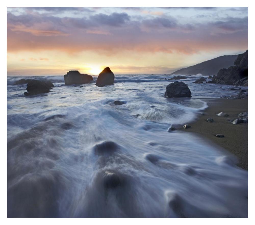 Kirk Creek Beach, Big Sur, California-Paper Art-38X33.68
