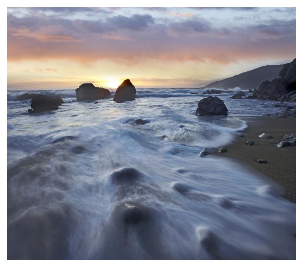 Kirk Creek Beach, Big Sur, California-Paper Art-42X37.2