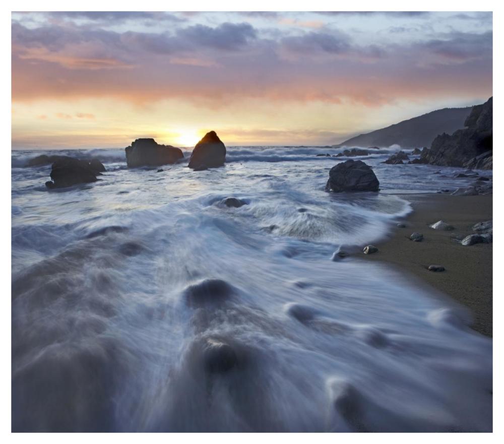 Kirk Creek Beach, Big Sur, California-Paper Art-46X40.72