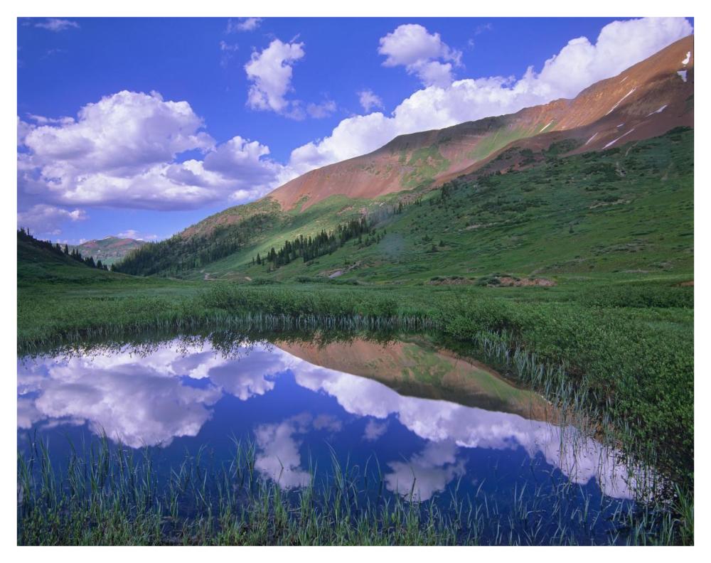 Mount Baldy And Elk Mountains, Colorado-Paper Art-42X32