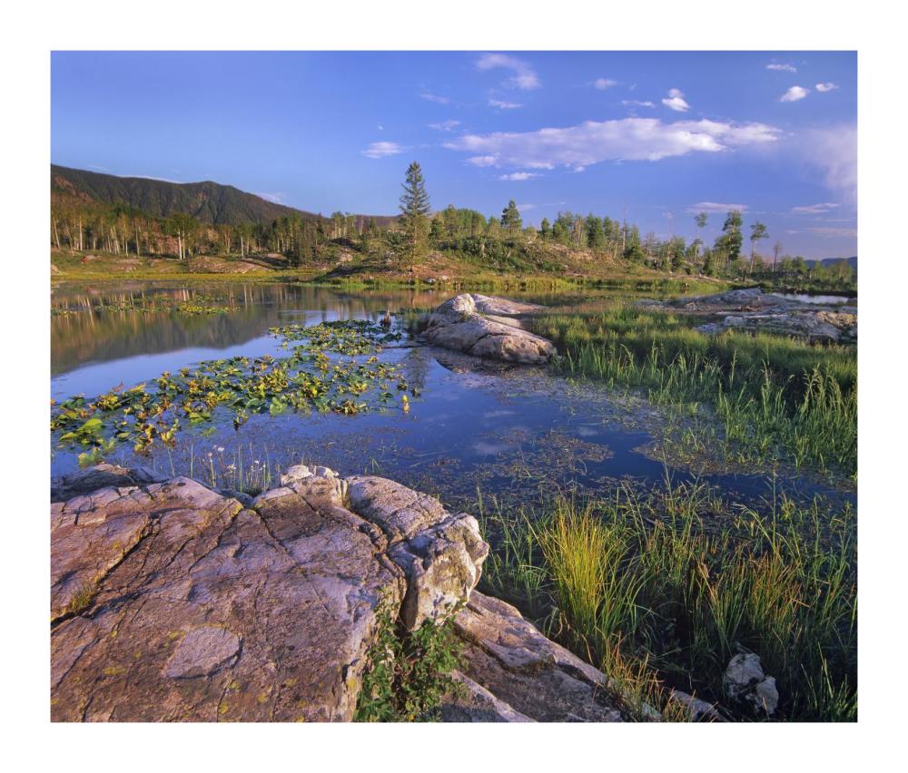 Scout Lake, San Juan Mountains, Colorado-Paper Art-18X15.28
