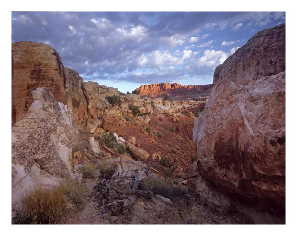 Meeks Mesa, Capitol Reef National Park, Utah-Paper Art-26X20