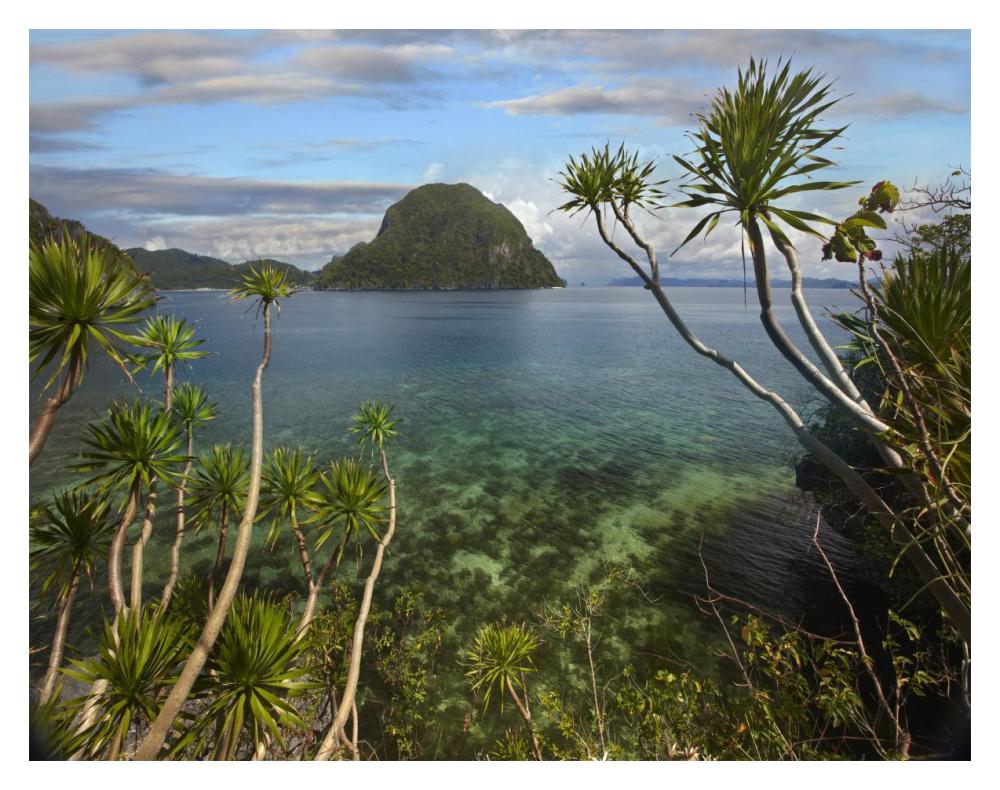 Cadlao Island Near El Nido, Palawan, Philippines-Paper Art-18X14