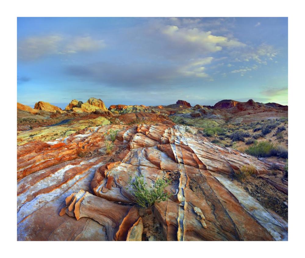 Rainbow Vista, Valley Of Fire State Park, Nevada-Paper Art-18X15.28