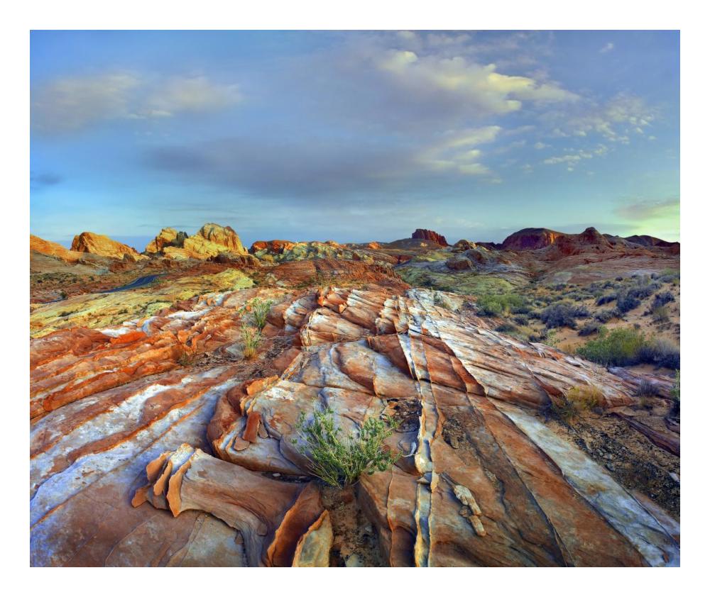Rainbow Vista, Valley Of Fire State Park, Nevada-Paper Art-24X20.26