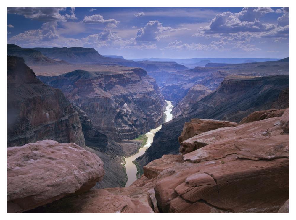 Colorado River, Grand Canyon National Park, Arizona-Paper Art-42X32