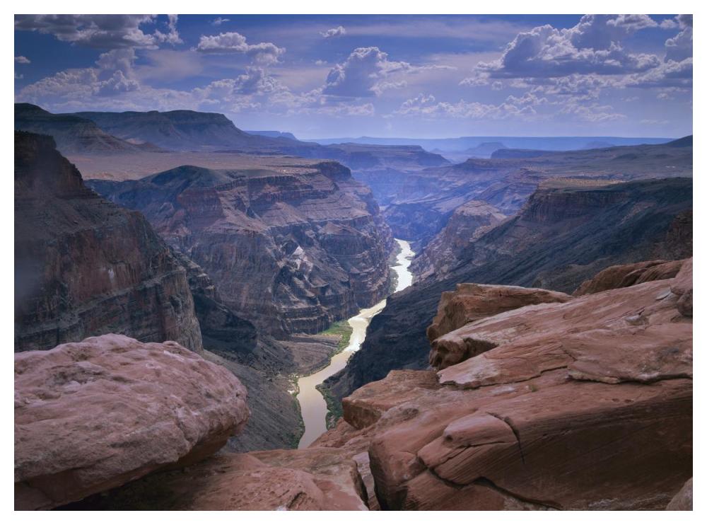 Colorado River, Grand Canyon National Park, Arizona-Paper Art-50X38