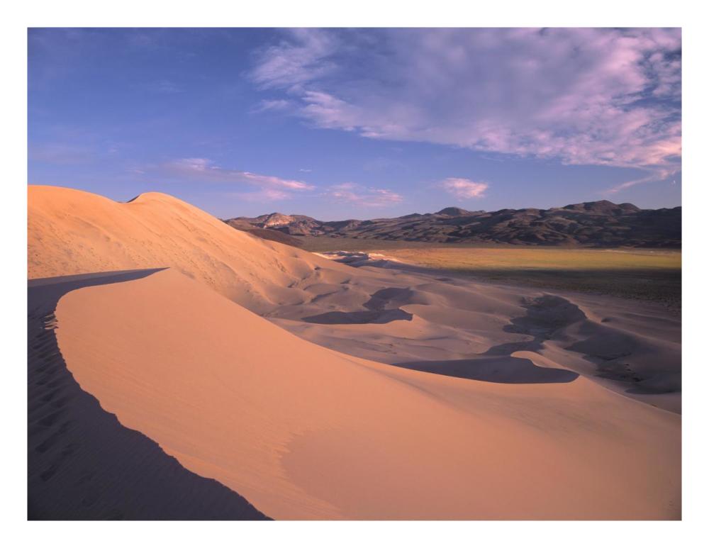 Eureka Dunes, Death Valley National Park, California-Paper Art-26X20