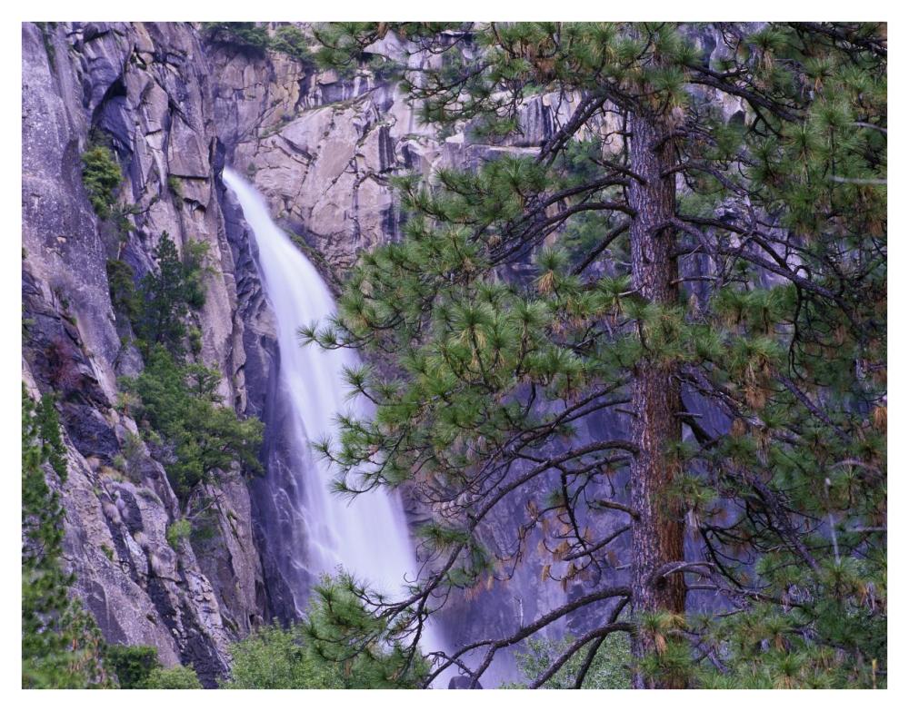 The Cascades From Yosemite National Park, California-Paper Art-42X32