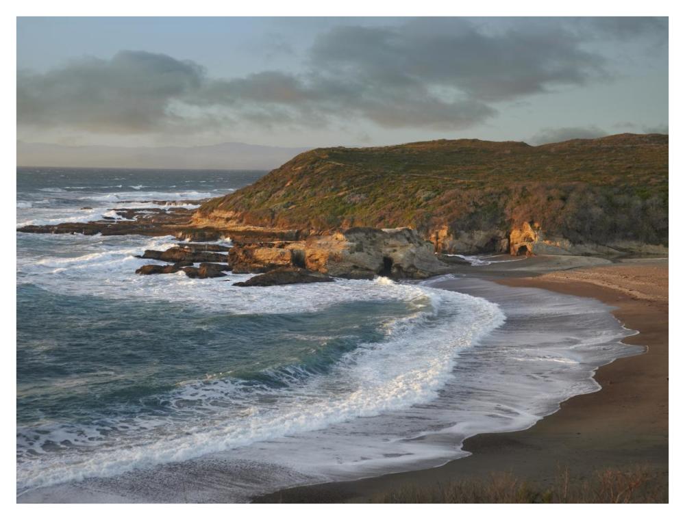 Spooners Cove, Montano De Oro State Park, California-Paper Art-42X32