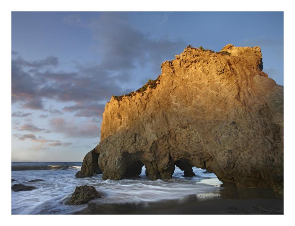 Natural Bridge On El Matador State Beach, California-Paper Art-26X20