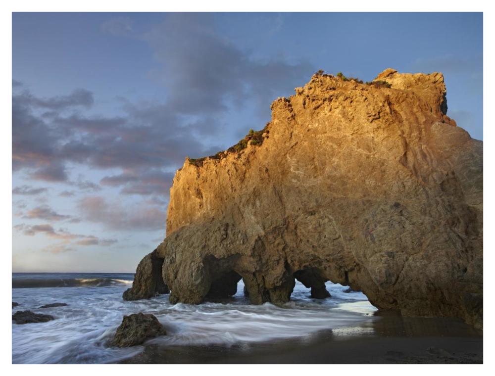 Natural Bridge On El Matador State Beach, California-Paper Art-42X32