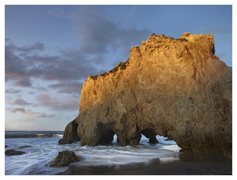 Natural Bridge On El Matador State Beach, California-Paper Art-50X38