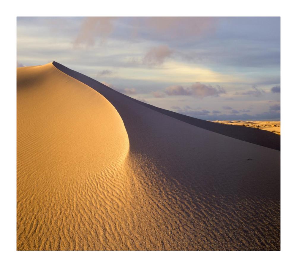 Sand Dune, White Sands National Monument, New Mexico-Paper Art-18X16.24