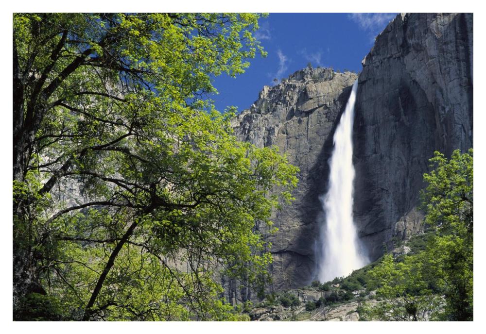 Bridal Veil Falls, Yosemite National Park, California-Paper Art-20X14