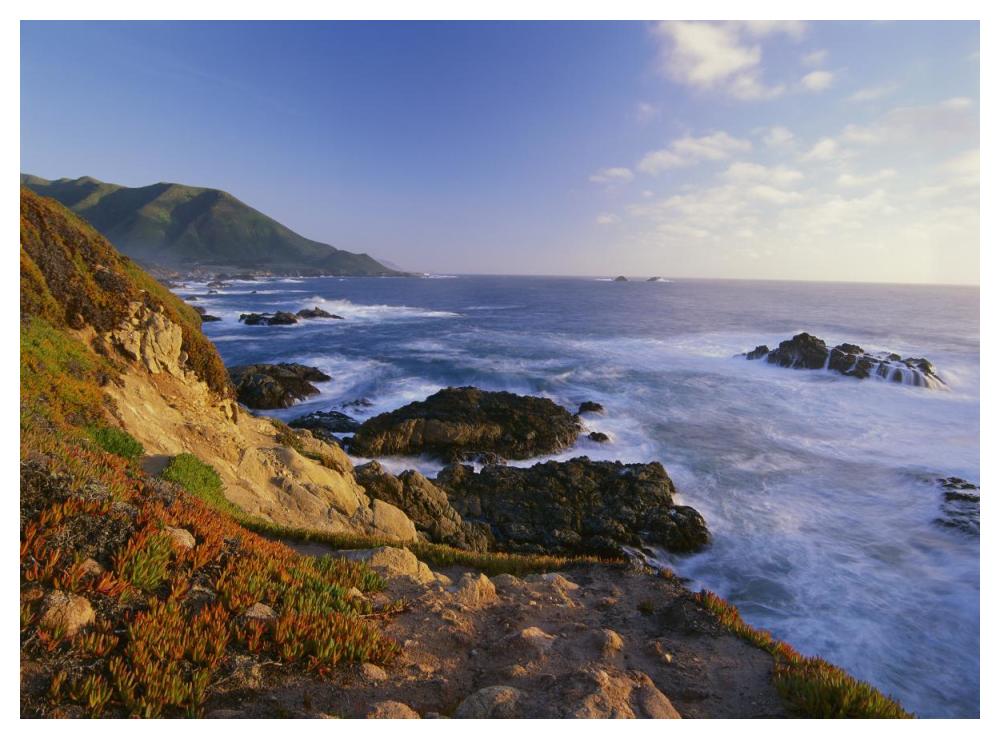Coastline, Big Sur, Garrapata State Beach, California-Paper Art-50X38