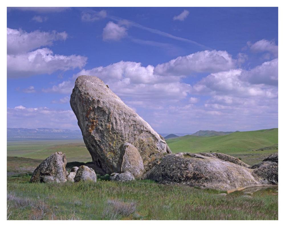 Boulders, Carrizo Plain National Monument, California-Paper Art-42X32