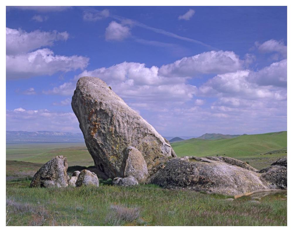Boulders, Carrizo Plain National Monument, California-Paper Art-50X38