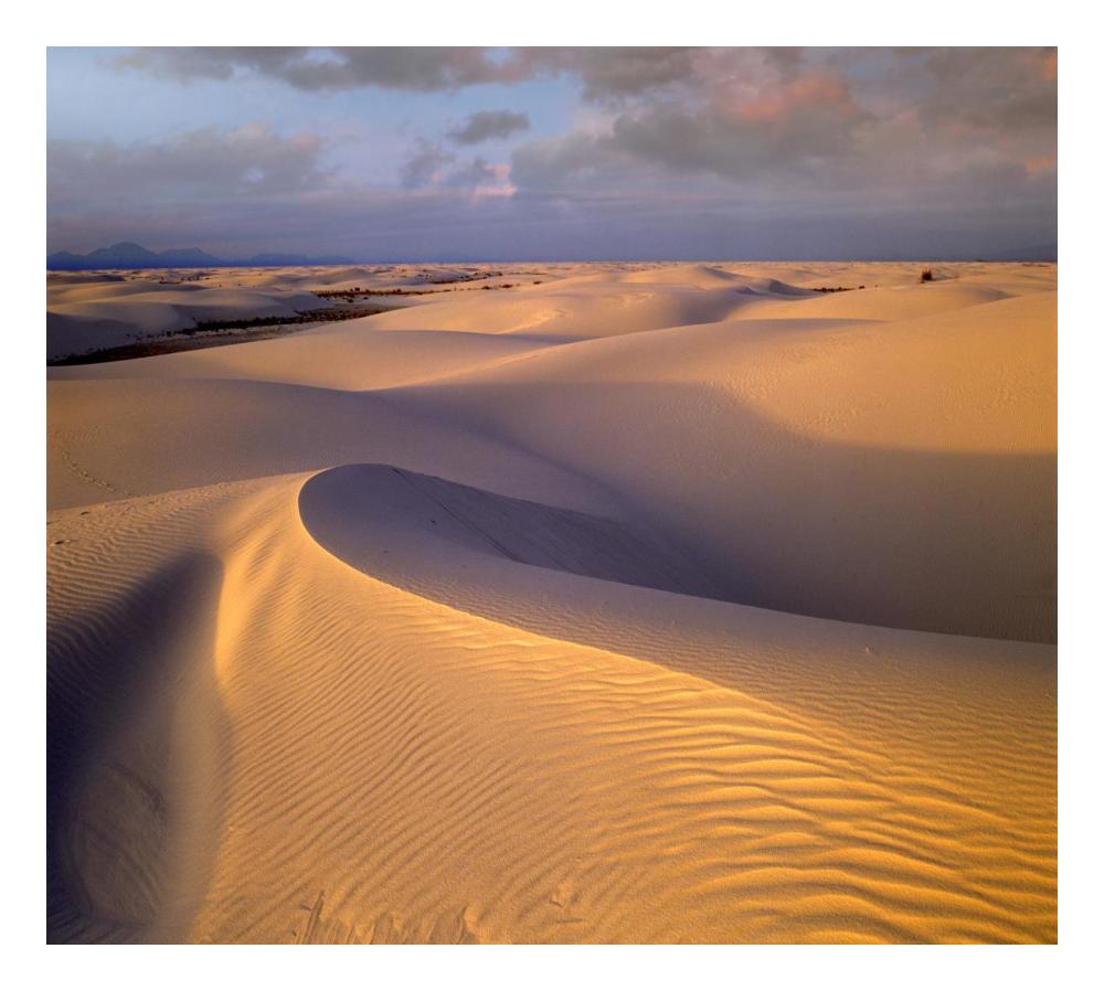 Sand Dunes, White Sands National Monument, New Mexico-Paper Art-24X21.58