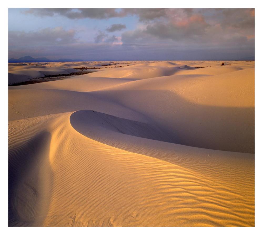 Sand Dunes, White Sands National Monument, New Mexico-Paper Art-32X28.7