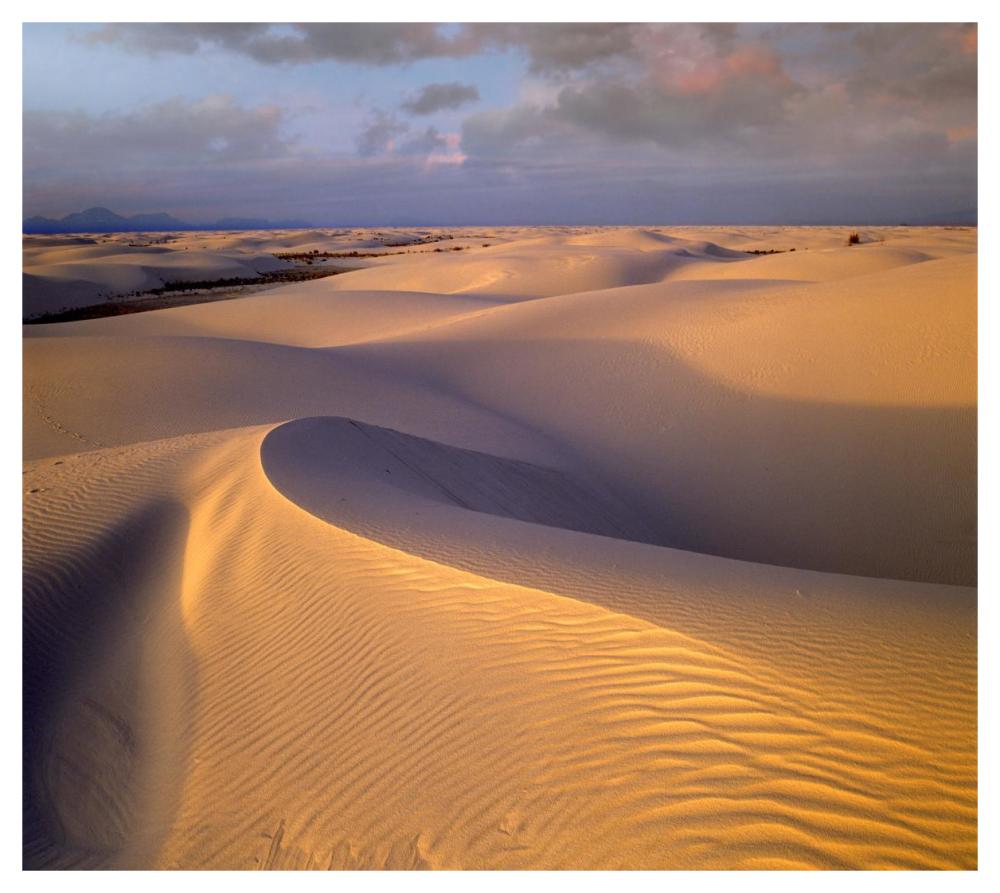 Sand Dunes, White Sands National Monument, New Mexico-Paper Art-46X41.16